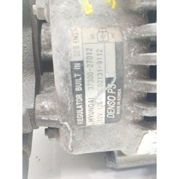 Recambio de alternador para kia carens 2.0 turbodiesel cat referencia OEM IAM 3730027012 021319112 