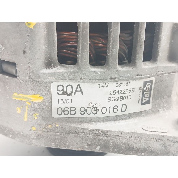 Recambio de alternador para volkswagen passat b5.5 (3b3) 1.6 referencia OEM IAM 06b903016d 2542225b sg9b010