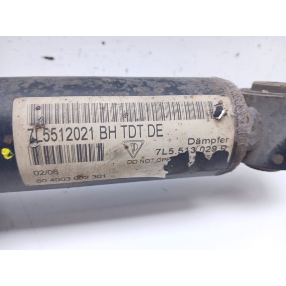 Recambio de amortiguador trasero izquierdo para porsche cayenne (9pa) 3.2 referencia OEM IAM 7l5513029r  