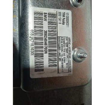 Recambio de airbag lateral delantero izquierdo para bmw serie 7 (e65/e66) 750i referencia OEM IAM 30824046703N  