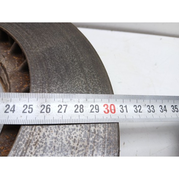 Recambio de disco freno delantero para hyundai kona (os, ose, osi) 1.6 gdi hybrid referencia OEM IAM   