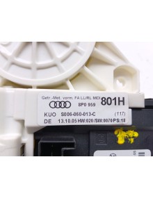 Recambio de motor elevalunas delantero izquierdo para audi a3 sportback (8p) 1.6 fsi attraction referencia OEM IAM 8p0959801h   2