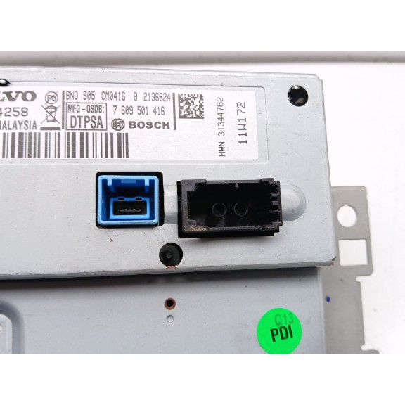 Recambio de pantalla multifuncion para volvo v60 kombi kinetic referencia OEM IAM 31344258 31344762 7609501416