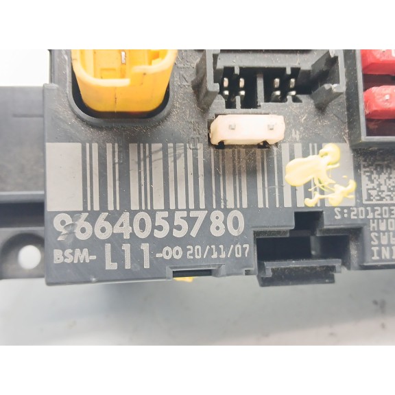 Recambio de centralita bsi para peugeot 207/207+ (wa_, wc_) 1.4 hdi referencia OEM IAM 9664055780  