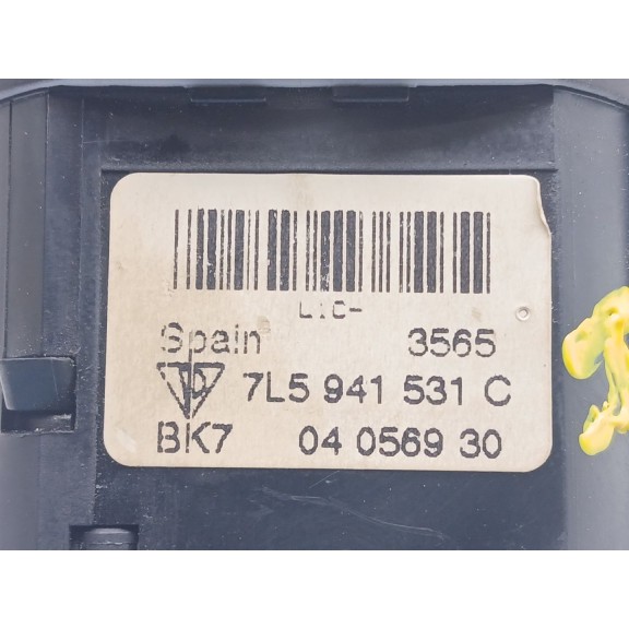 Recambio de mando luces para porsche cayenne (9pa) 3.2 referencia OEM IAM 7l5941531c  