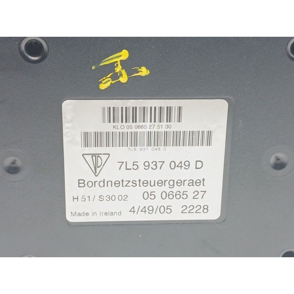 Recambio de modulo electronico para porsche cayenne (9pa) 3.2 referencia OEM IAM 7l5937049d  