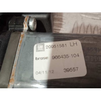 Recambio de elevalunas delantero izquierdo para opel zafira tourer excellence referencia OEM IAM 13260137 20951581 7 PINS