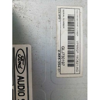 Recambio de sistema audio / radio cd para ford focus lim. (cb4) trend referencia OEM IAM 7M5T18C939EF VP6M2F18C821AG 