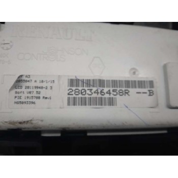 Recambio de display para renault megane iii berlina 5 p 1.2 16v referencia OEM IAM 280346458R  