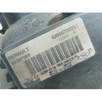 Recambio de faro derecho para renault megane ii berlina 5p confort authentique referencia OEM IAM 8200073221J BIFARO 1ºSERIE