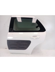 Recambio de puerta trasera izquierda para citroën c4 cactus 1.2 thp 110 referencia OEM IAM 9801219180  