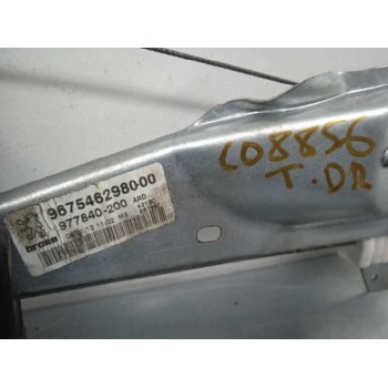 Recambio de elevalunas trasero derecho para peugeot 308 active referencia OEM IAM 9675466380 9675462980 6 PINS