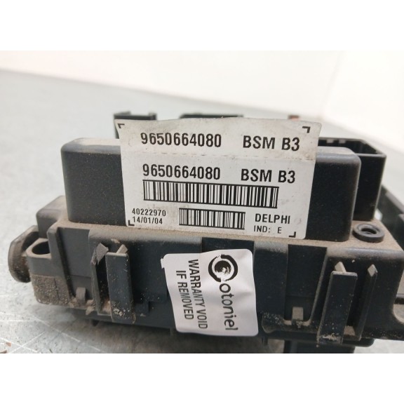 Recambio de centralita bsm para peugeot 307 break (3e) 2.0 hdi 90 referencia OEM IAM 9650664080  