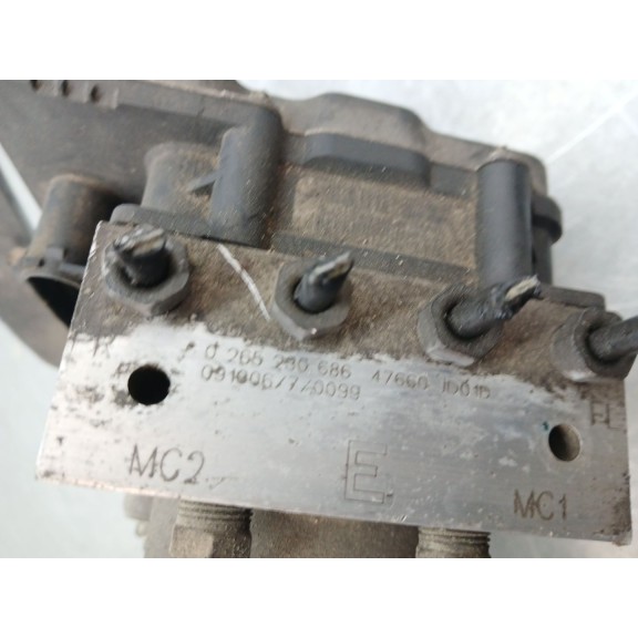 Recambio de abs para nissan qashqai i (j10, nj10) 2.0 dci referencia OEM IAM 0265230686 47660JD01D 