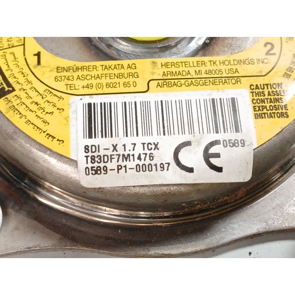 Recambio de kit airbag para mazda 6 station wagon (gj, gl) 2.2 d referencia OEM IAM   