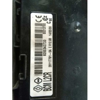 Recambio de modulo electronico para renault clio iii 20 aniversario referencia OEM IAM 8200343733  