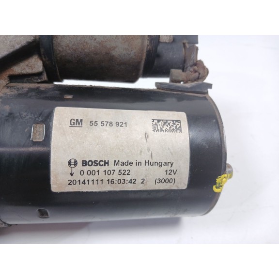 Recambio de motor arranque para opel corsa e edition referencia OEM IAM 55578921 0001107522 