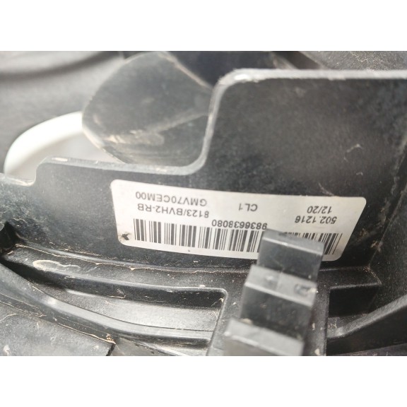 Recambio de electroventilador para opel combo furgoneta/monovolumen (k9) 1.5 d referencia OEM IAM 9836638080  
