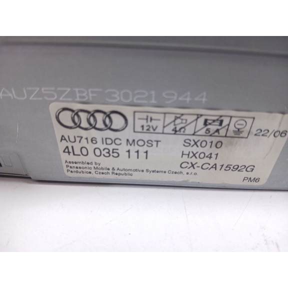Recambio de sistema audio / radio cd para audi q7 (4l) 3.0 tdi referencia OEM IAM 4L0910111A  