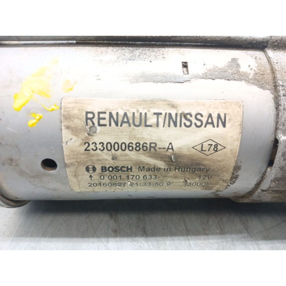 Recambio de motor arranque para renault talisman (lp_) 1.6 dci 160 referencia OEM IAM 233000686r  