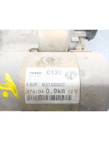 Recambio de motor arranque para fiat panda / panda classic (169_) 1.2 (169.axb11, 169.axb1a) referencia OEM IAM 63102022   2