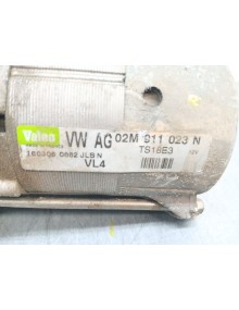 Recambio de motor arranque para volkswagen passat b6 (3c2) 2.0 tdi 16v referencia OEM IAM 02m911023n   2