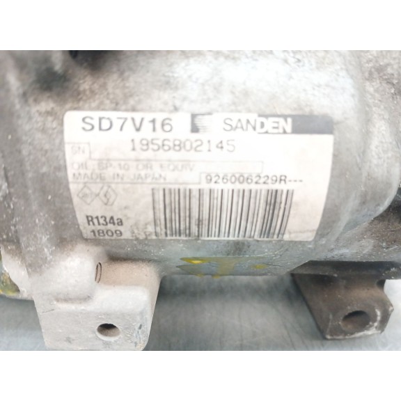 Recambio de compresor aire acondicionado para dacia sandero (bs_) 1.5 dci referencia OEM IAM 926006229r  