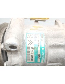 Recambio de compresor aire acondicionado para citroën c2 (jm_) 1.4 hdi referencia OEM IAM 9655191680   2
