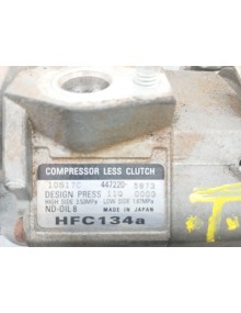 Recambio de compresor aire acondicionado para chrysler voyager iv (rg, rs) 2.8 crd referencia OEM IAM 4472205873   2