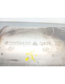 Recambio de catalizador para chrysler voyager iv (rg, rs) 2.5 crd referencia OEM IAM 2000420   2