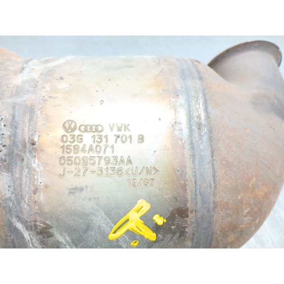 Recambio de catalizador para dodge caliber 2.0 crd referencia OEM IAM 03g131701b  