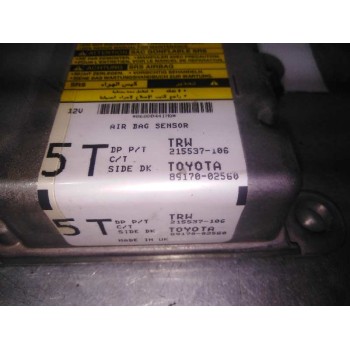 Recambio de centralita airbag para toyota auris 1.4 16v cat referencia OEM IAM 8917002560  