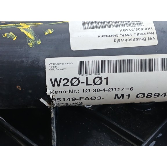 Recambio de puente trasero para volkswagen touran (1t3) 1.6 tdi referencia OEM IAM 1K0505315BH  