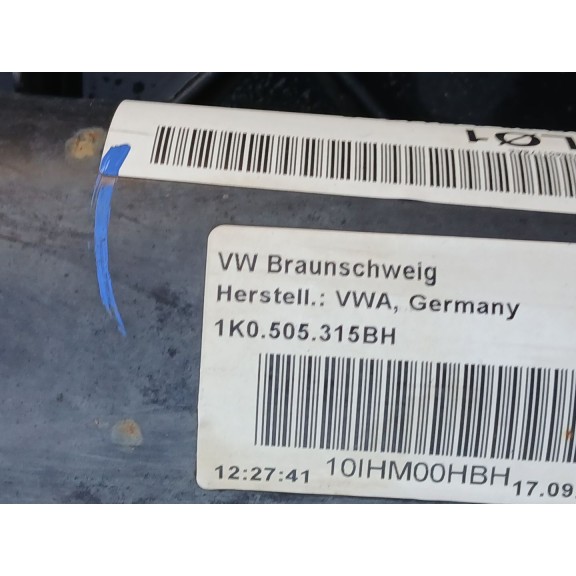 Recambio de puente trasero para volkswagen touran (1t3) 1.6 tdi referencia OEM IAM 1K0505315BH  