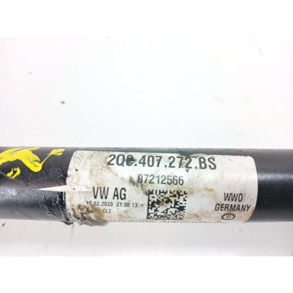 Recambio de transmision delantera derecha para skoda kamiq (nw4) 1.0 tsi referencia OEM IAM 2q0407272bs  