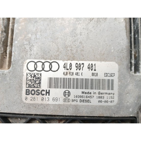 Recambio de centralita motor uce para audi q7 (4l) 3.0 tdi referencia OEM IAM 4L0907401  