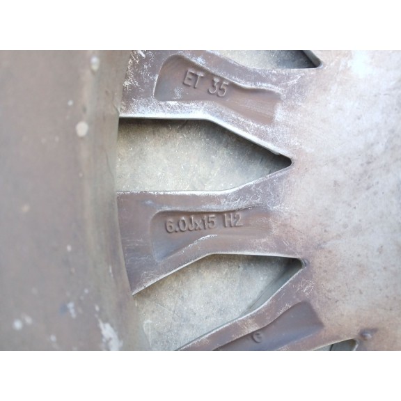 Recambio de llanta para fiat 500 (312_) 1.2 (312axa1a) referencia OEM IAM 6JX15 H2 ET35 X1 52009577