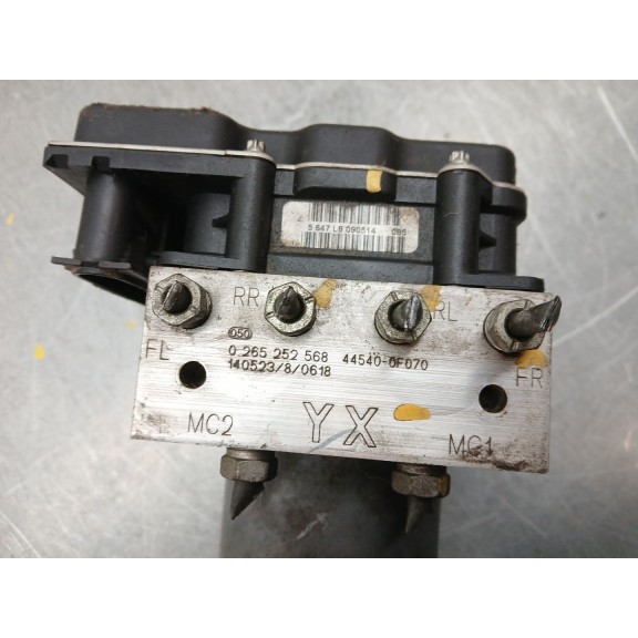 Recambio de abs para toyota verso (_r2_) 1.6 d4-d (war20_) referencia OEM IAM 445400F070 0265252568 