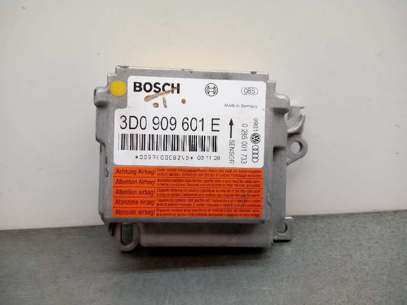 Recambio de centralita airbag para volkswagen touareg (7la) tdi r5 referencia OEM IAM 3D0909601E  