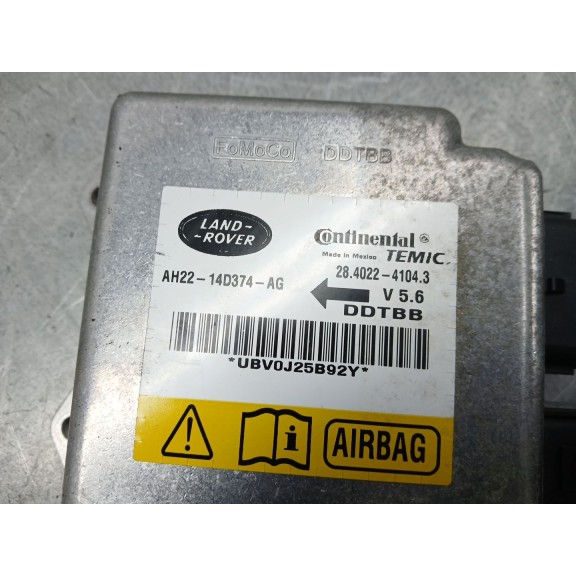 Recambio de centralita airbag para land rover discovery iv (l319) 3.0 td 4x4 referencia OEM IAM AH2214D374AG  