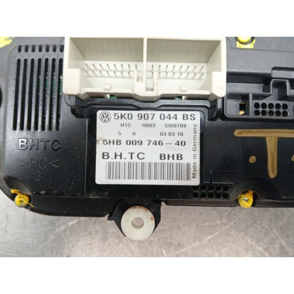 Recambio de mando climatizador para volkswagen golf vi (5k1) 1.6 tdi referencia OEM IAM 5K0907044BS  