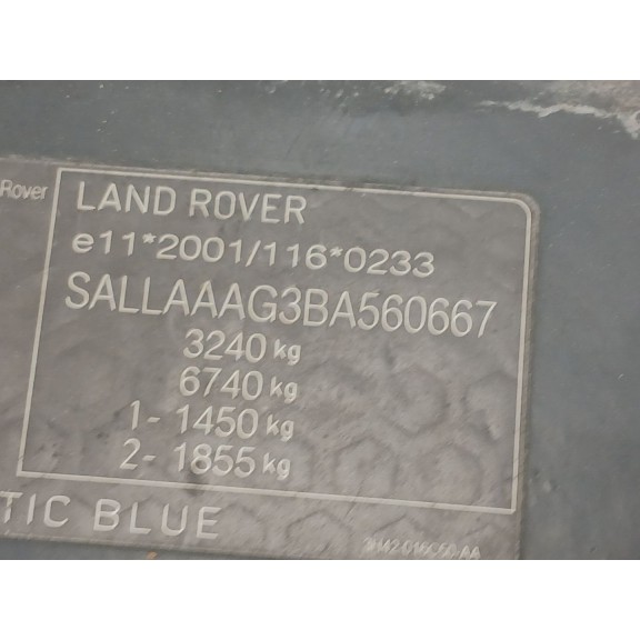 Recambio de panel frontal para land rover discovery iv (l319) 3.0 td 4x4 referencia OEM IAM SALLAAAG3BA560667  