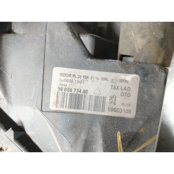 Recambio de faro derecho para peugeot 3008 i monospace (0u_) 1.6 hdi referencia OEM IAM 9685473480  