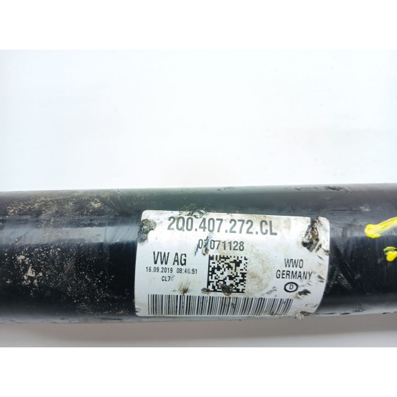 Recambio de transmision delantera derecha para seat arona (kj7, kjp) 1.0 tsi referencia OEM IAM 2q0407272cl  