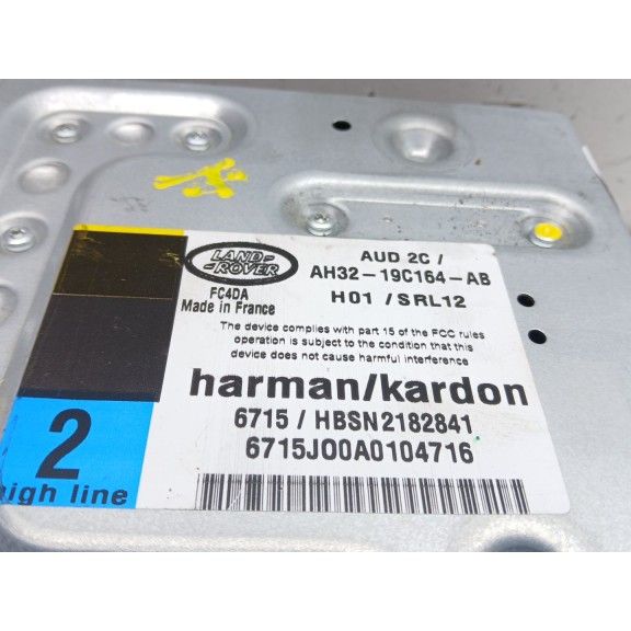 Recambio de modulo electronico para land rover discovery iv (l319) 3.0 td 4x4 referencia OEM IAM ah3219c164ab  