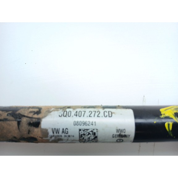 Recambio de transmision delantera derecha para skoda karoq (nu7, nd7) 1.5 tsi referencia OEM IAM 2 3q0407272cd 