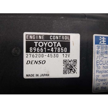 Recambio de centralita motor uce para toyota prius+ eco referencia OEM IAM 8966147850 2762004530 