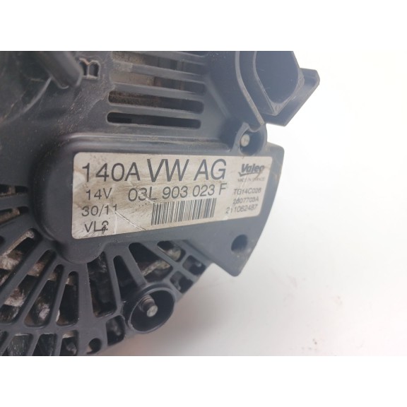 Recambio de alternador para seat leon (1p1) 1.6 tdi referencia OEM IAM 03l903023f  