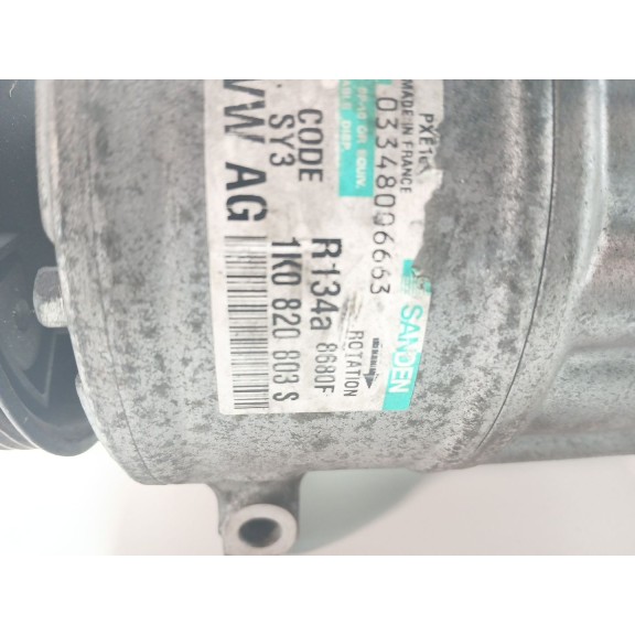 Recambio de compresor aire acondicionado para audi a3 (8p1) 1.9 tdi referencia OEM IAM 1k0820803s  