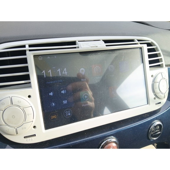 Recambio de sistema audio / radio cd para fiat 500 (312_) 1.3 d multijet (312axb1a) referencia OEM IAM   